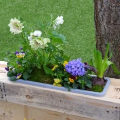 GreenLife Blumenkasten / Kräuterbox 10 Stück, Grün, Komplett -Outsunny Geschäft 8600335800 42818 prod 006