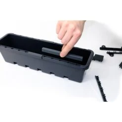 GreenLife Blumenkasten / Kräuterbox 3 Stück, Anthrazit, Komplett -Outsunny Geschäft 8600335800 42821 prod 003