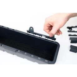 GreenLife Blumenkasten / Kräuterbox 3 Stück, Anthrazit, Komplett -Outsunny Geschäft 8600335800 42821 prod 004