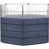 GARANTIA Ergo Hochbeet Turbo 75 Kräuterbeet Pflanzbeet Blumenbeet 6-eckige Form -Outsunny Geschäft 8600335800 48185 prod 001