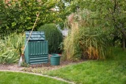 GARANTIA Eco King Komposter 400 L Grün Schnellkomposter Gartenkomposter -Outsunny Geschäft 8600335800 48192 prod 004