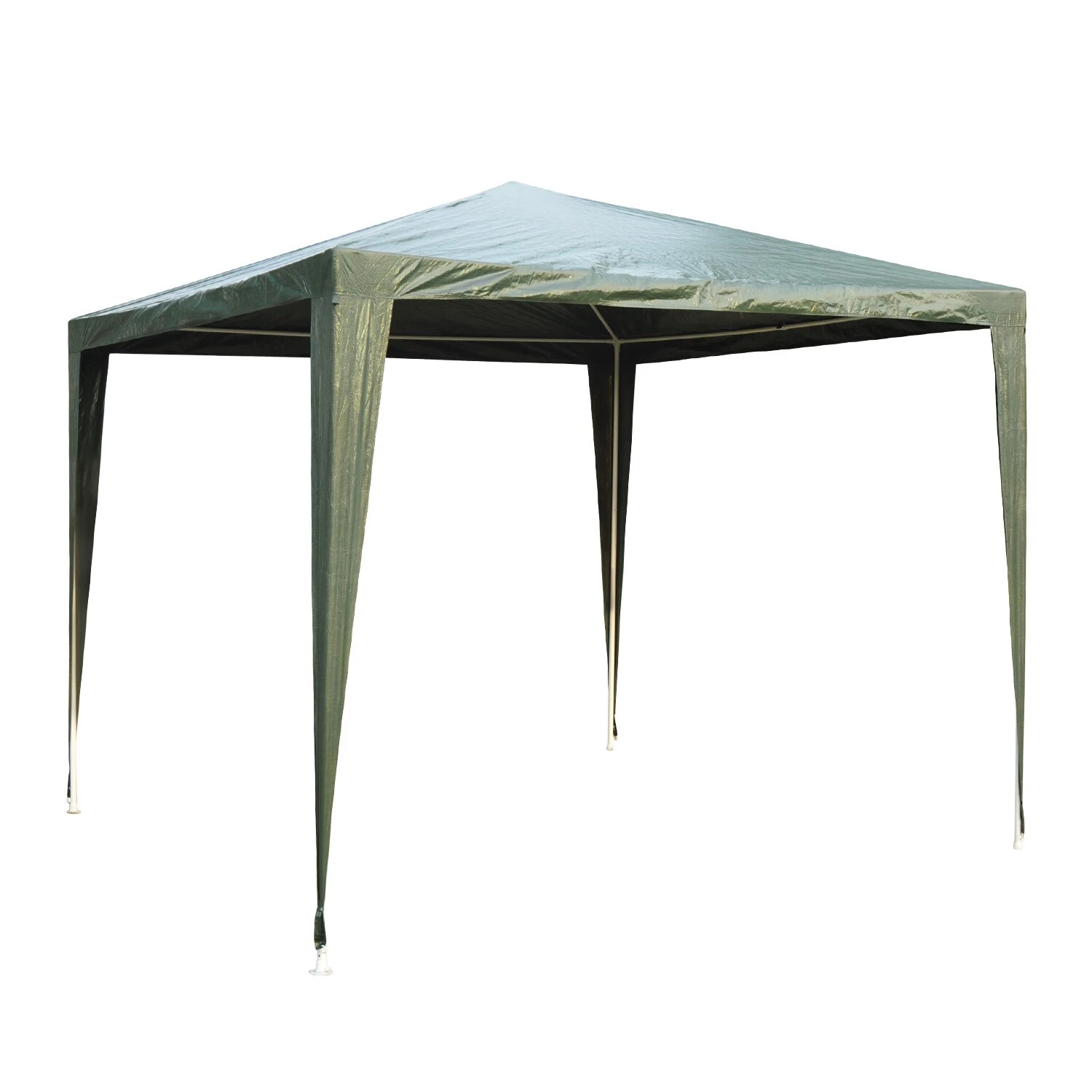 Outsunny Gartenpavillon Mit Klicksystem Dunkelgrün 270 X 270 X 245 Cm (LxBxH) | Gartenzelt Partyzelt Bierzelt Festzelt Pavillon 2 Outsunny Gartenpavillon Mit Klicksystem Dunkelgrün 270 X 270 X 245 Cm (LxBxH) | Gartenzelt Partyzelt Bierzelt Festzelt Pavillon