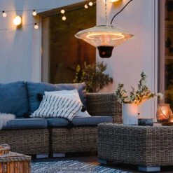 Outsunny Deckenheizstrahler Inkl. Fernbedienung Silber 42 X 26 Cm (ØxH) | Heizstrahler Terrassenstrahler Wärmestrahler 10 Outsunny Deckenheizstrahler Inkl. Fernbedienung Silber 42 X 26 Cm (ØxH) | Heizstrahler Terrassenstrahler Wärmestrahler -Outsunny Geschäft 8600336600 842 086 prod 004