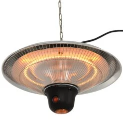 Outsunny Deckenheizstrahler Inkl. Fernbedienung Silber 42 X 26 Cm (ØxH) | Heizstrahler Terrassenstrahler Wärmestrahler 12 Outsunny Deckenheizstrahler Inkl. Fernbedienung Silber 42 X 26 Cm (ØxH) | Heizstrahler Terrassenstrahler Wärmestrahler -Outsunny Geschäft 8600336600 842 086 prod 006