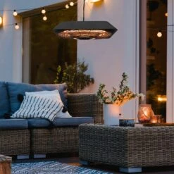 Outsunny Deckenheizstrahler Mit Fernbedienung Schwarz 45 X 45 X 10 Cm (BxTxH) | Terrassenheizer, Heizstrahler, Terrassenstrahler 11 Outsunny Deckenheizstrahler Mit Fernbedienung Schwarz 45 X 45 X 10 Cm (BxTxH) | Terrassenheizer, Heizstrahler, Terrassenstrahler -Outsunny Geschäft 8600336600 842 136V90 prod 004