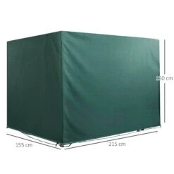Outsunny Abdeckhaube Für Gartenmöbel Grün 215 X 155 X 150 Cm (LxBxH) | Abdeckung Gartenmöbel Schutzhülle Abdeckplane 12 Outsunny Abdeckhaube Für Gartenmöbel Grün 215 X 155 X 150 Cm (LxBxH) | Abdeckung Gartenmöbel Schutzhülle Abdeckplane -Outsunny Geschäft 8600336600 84B 265 prod 005