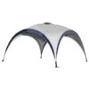 Outsunny Pavillon Grau, Blau 400 X 400 X 250 Cm (LxBxH) | Gartenzelt Partyzelt Festzelt Gartenpavillon -Outsunny Geschäft 8600336600 84C 109 prod 001