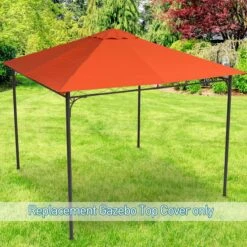 Outsunny Ersatzdach Für Pavillon 300 X 300 Cm(LxB) | Dach Für Gartenpavillon Pavillondach Pavillonabdeckung -Outsunny Geschäft 8600336600 84C 141OG prod 004
