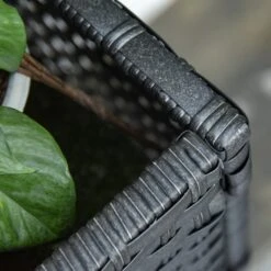 Outsunny Hochbeet Mit Ablage Braun 70 X 30 X 72 Cm (BxTxH) | Kräuterbeet Pflanzkasten Kasten Für Gartenkräuter -Outsunny Geschäft 8600336600 867 038 prod 006