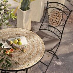 Sitzkissen-Set, 2-tlg. Kemo Taupe -Outsunny Geschäft 8600342900 6660444 prod 003