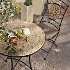 Sitzkissen-Set, 2-tlg. Kemo Taupe -Outsunny Geschäft 8600342900 6660444 prod 005