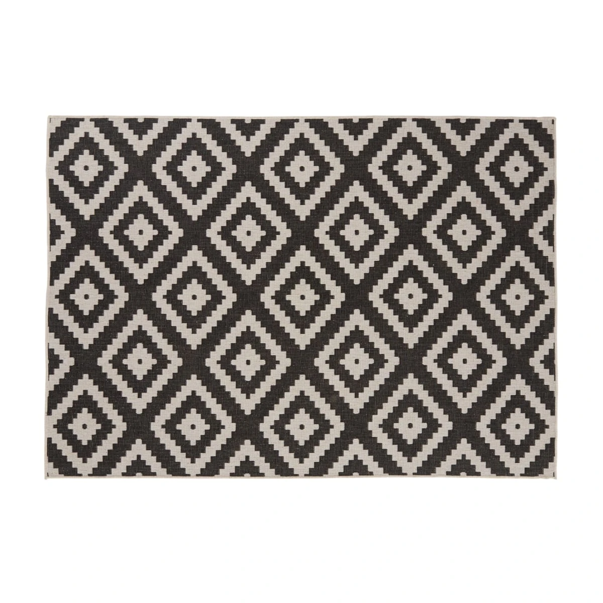 Outdoor-Teppich Rico Schwarz/Creme 120 X 170 Cm 4 Outdoor-Teppich Rico Schwarz/Creme 120 X 170 Cm – Bild 2