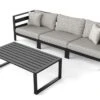 Outdoor-Lounge-Set, 2-tlg. Nino Anthrazit -Outsunny Geschäft 8600342900 9399323 prod 001