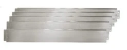 Rasenkante 25m 100x14cm Verzinkt Beeteinfassung Beetumrandung Mähkante Metall Palisade -Outsunny Geschäft 8600343700 25437 prod 005