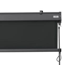 Strattore Ausziehbare Senkrechtmarkise / Vertikalmarkise 180 X 250 Cm - Anthrazit -Outsunny Geschäft 8600348300 8056 prod 006