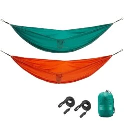 GRAND CANYON 2 Personen Reise Hängematte Bass Hammock Double Mehrpersonen 180 Kg Farbe: Rooibos Tea
