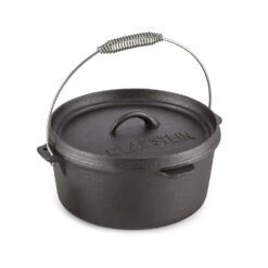Hotrod 45 Dutch Oven BBQ-Topf 4,5 Qt / 4 Liter Gusseisen Schwarz
