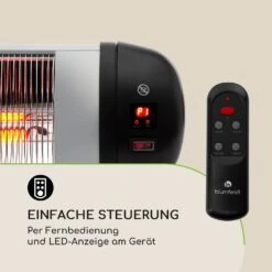 Rising Sun Zenith Heizstrahler 2500W IP34 Fernbedienung -Outsunny Geschäft 8600359300 12283 prod 006