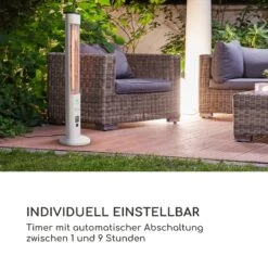 Heat Guru Plus In & Out Heizstrahler 1200W 3 Heizstufen Fernbedienung -Outsunny Geschäft 8600359300 12615 prod 002