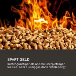 Heat Hunter Pellet-Terrassenheizer 12,2 KW Mobil Edelstahl -Outsunny Geschäft 8600359300 26551 prod 006