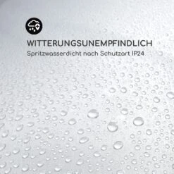 Venice Heat Terrassenheizstrahler 800/1000/1800W Fernbedienung Schwarz -Outsunny Geschäft 8600359300 9634 prod 005