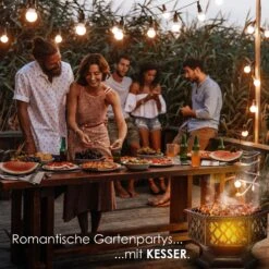 KESSER® Feuerschale Mit Grillrost Ø 62, Multifunktional Fire Pit Für Heizung/BBQ Grill, Schürhaken & Kohlerost, Garten Terrasse Feuerschale, Metall Feuerstelle Mit Schutzhülle Funkenschutz -Outsunny Geschäft 8600364700 23152 prod 005
