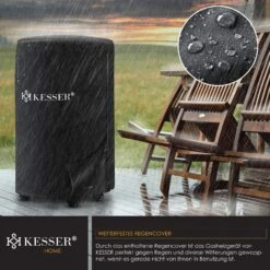 KESSER® Gasheizer Keramik 4200 Watt Gas Heizstrahler Inkl. Gasdruckregler Gasschlauch - Gasheizofen Inkl. Schutzhülle Gasheizgerät, Infrarot Keramikbrenner, Butan- Oder Propangasflaschen -Outsunny Geschäft 8600364700 24016 prod 005